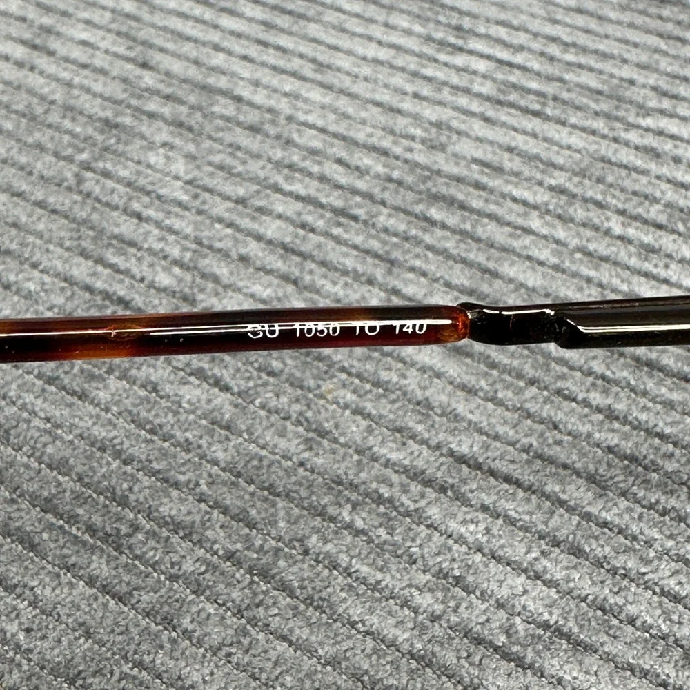 Guess GU 1050 TO Tortoise Shell Oval Y2K Eyeglasses Frame 48-18-140 Brown Unisex